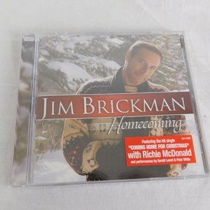 Homecoming Jim Brickman CD Sep 2007 SLG Records Christmas Holiday Carols Pop